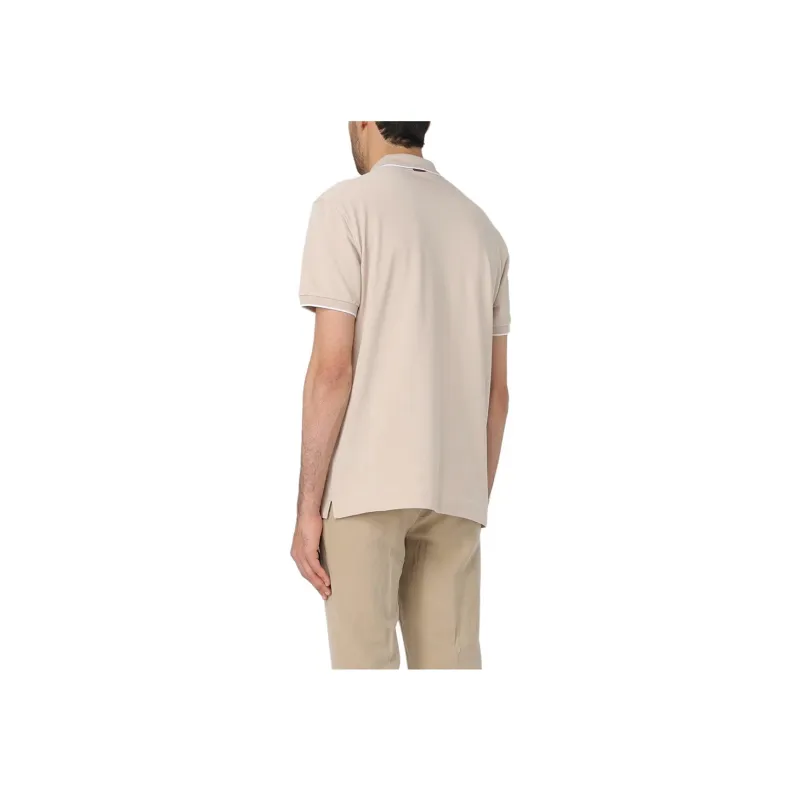 Ermenegildo Zegna Logo embroidered Polo Shirt-1