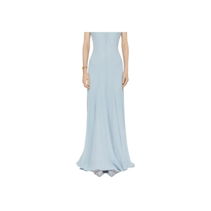 GIVENCHY FW24 Sleeveless Dress Women's Ice Blue-4