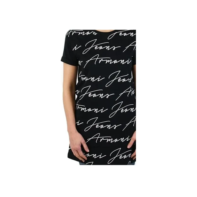 EMPORIO ARMANI Regular T Shirt Women's Black-1