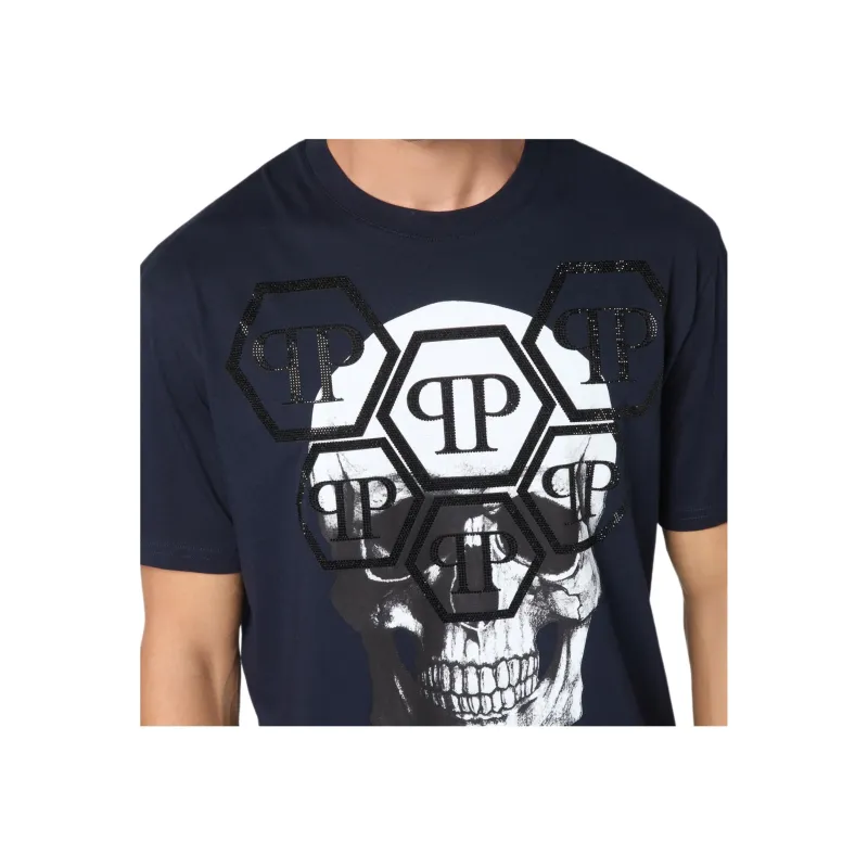 PHILIPP PLEIN Ss Stones Skull T shirt-2