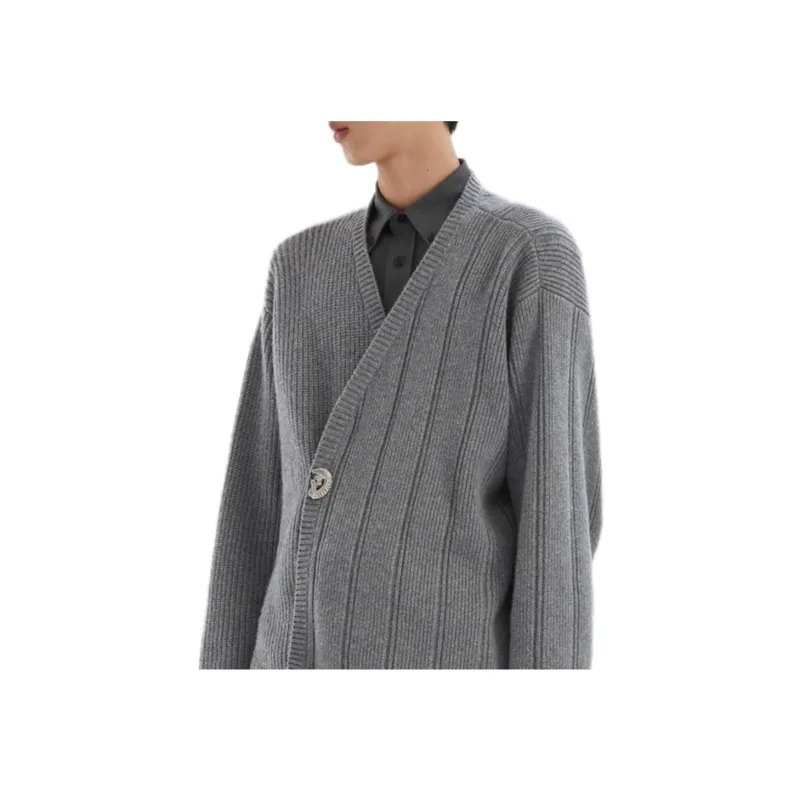 FENDI Open Front Knitted Cardigan-4