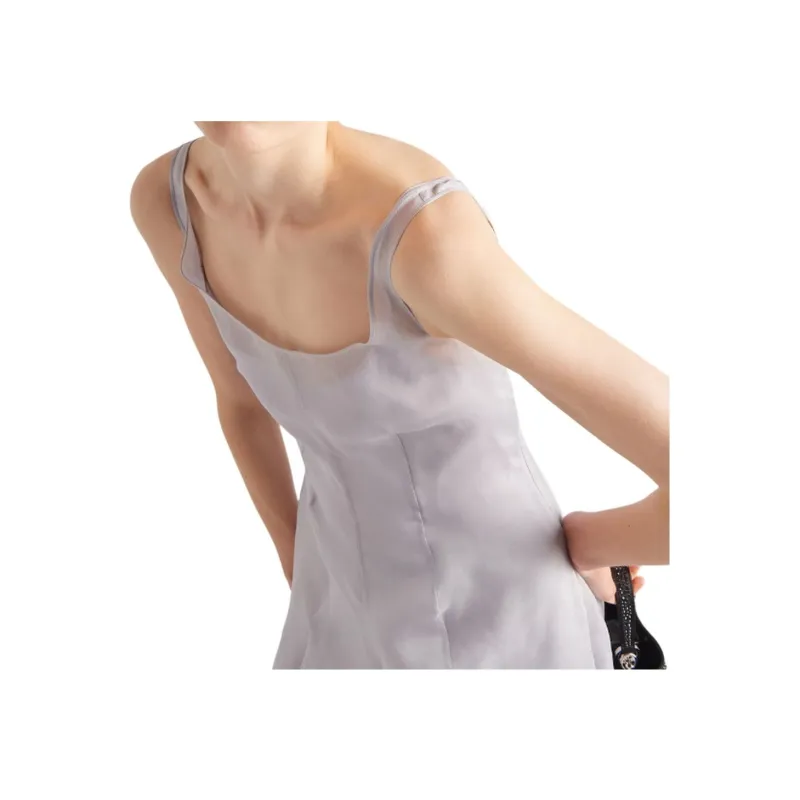 PRADA Sleeveless Dress Women's Purple-4