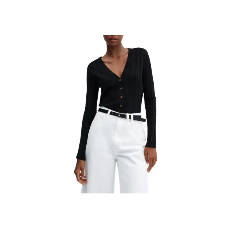 SAINT LAURENT SS23 Knitwear Women's Black-3
