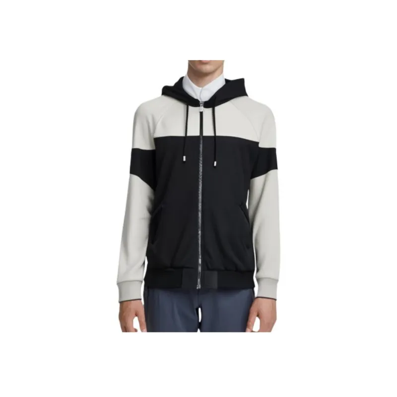 SAINT LAURENT Panelled Hooded Jacket-1