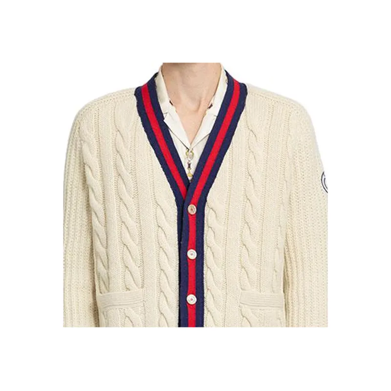 アウターその他 87MM Mmlg CPC CABLE CARDIGAN IVORY MMLGBC2K010 87MM 공식 온라인 스토어