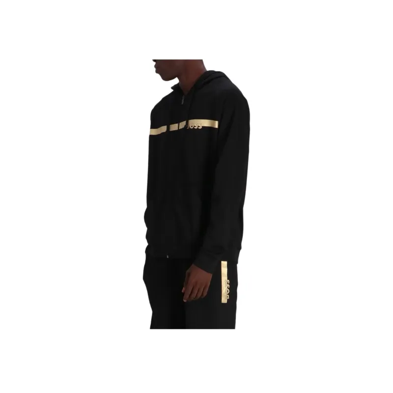 Boss Logo print Hoodie-3