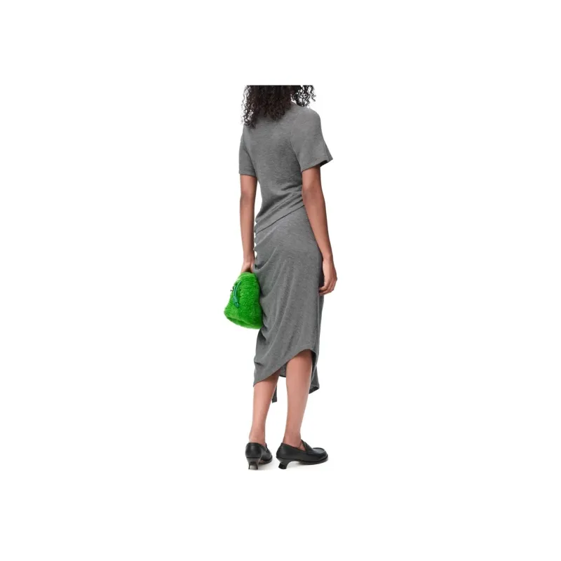 LOEWE Draped Midi Dress-2