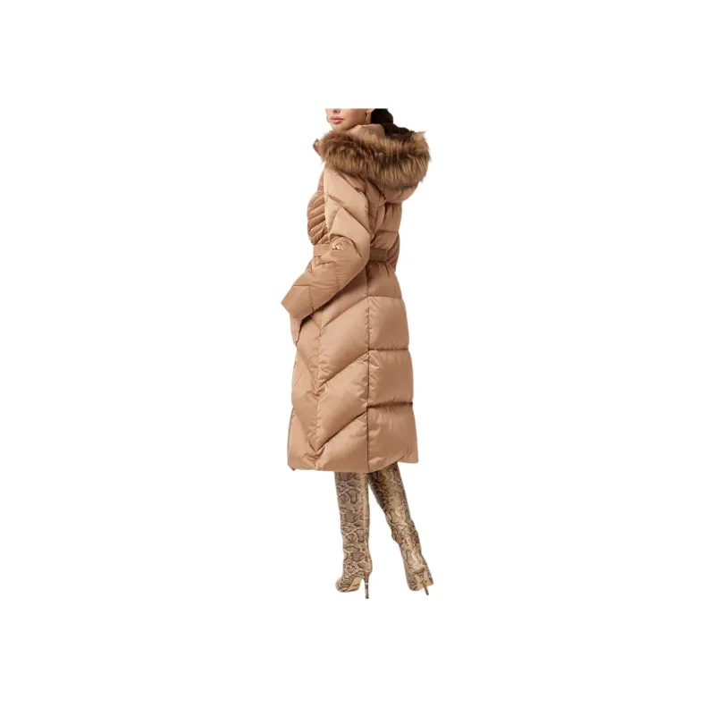GUESS Down Jacket Women's Brown-2