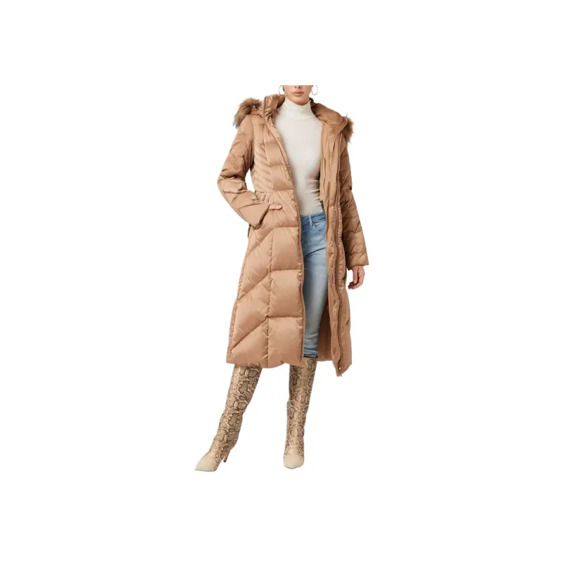 GUESS Down Jacket Women's Brown-1