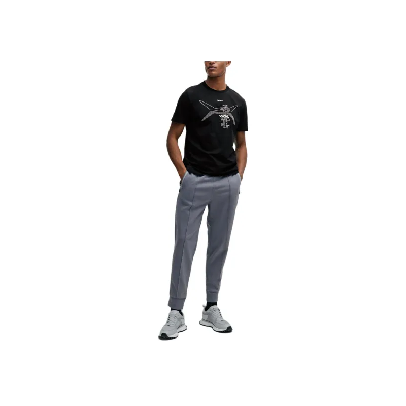 Boss Graphic print Cotton T shirt-1