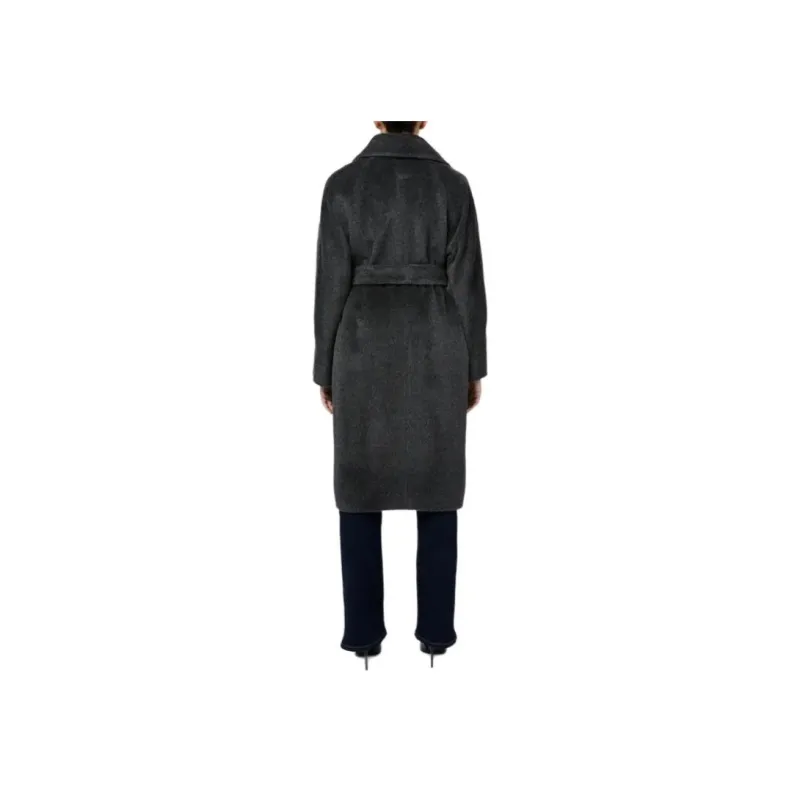 'S MAX MARA Double-Breasted Belted Coat-1