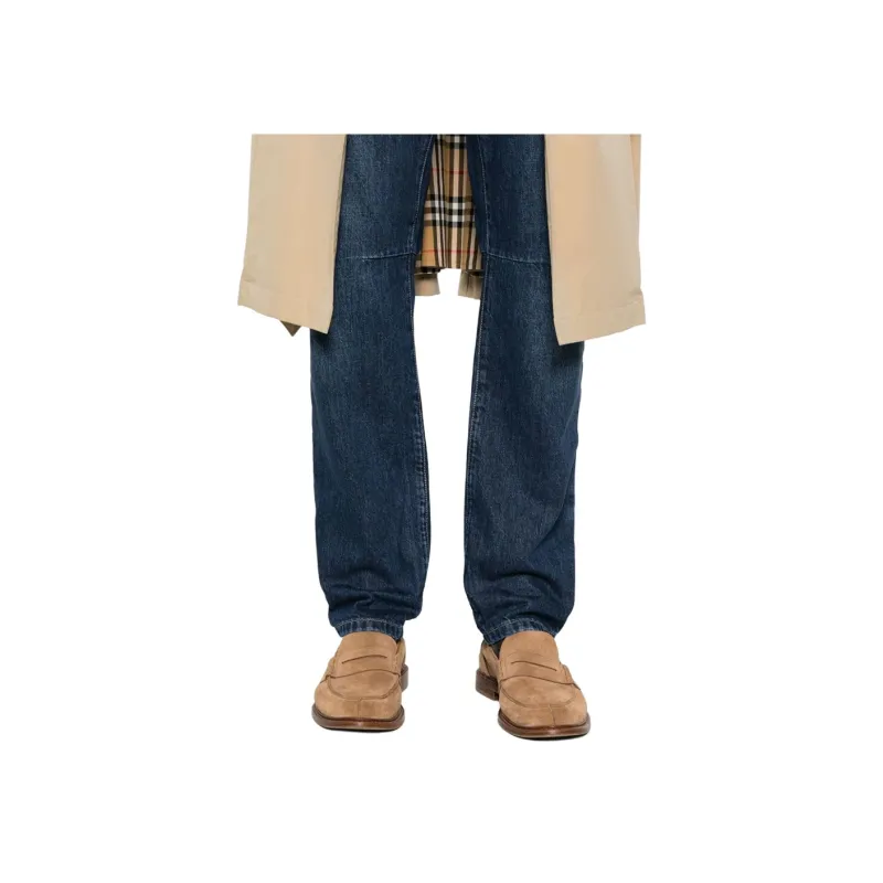 Brunello Cucinelli Mid Rise Straight Leg Slim Fit Jeans-4