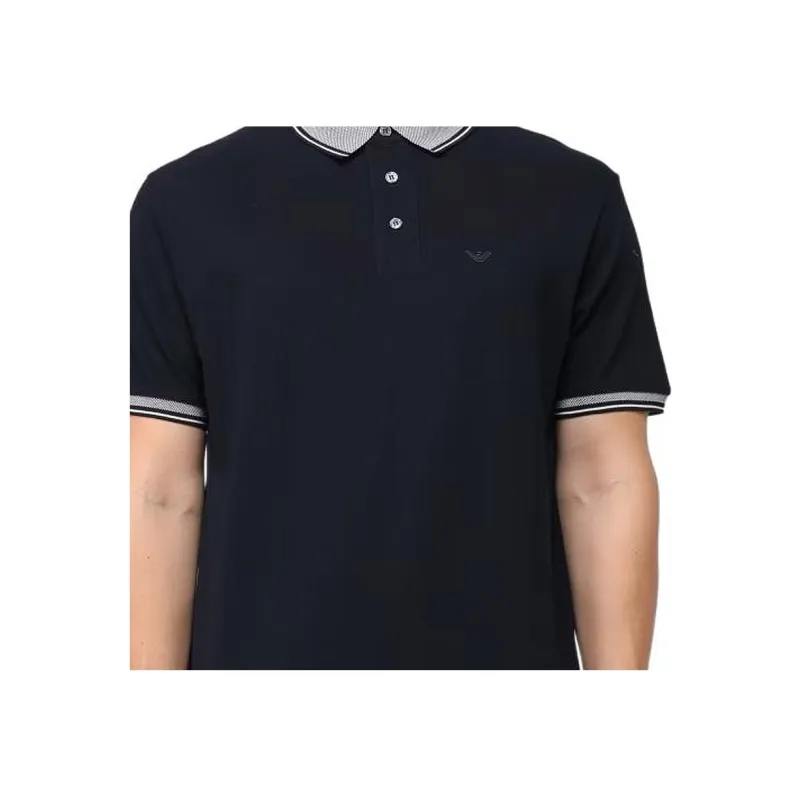 EMPORIO ARMANI Polo Shirt Men's Marine Blue-6