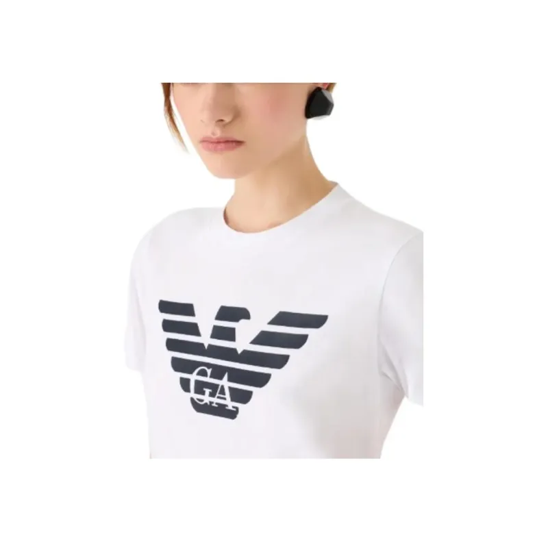 EMPORIO ARMANI Logo Printed Crewneck T-Shirt-3