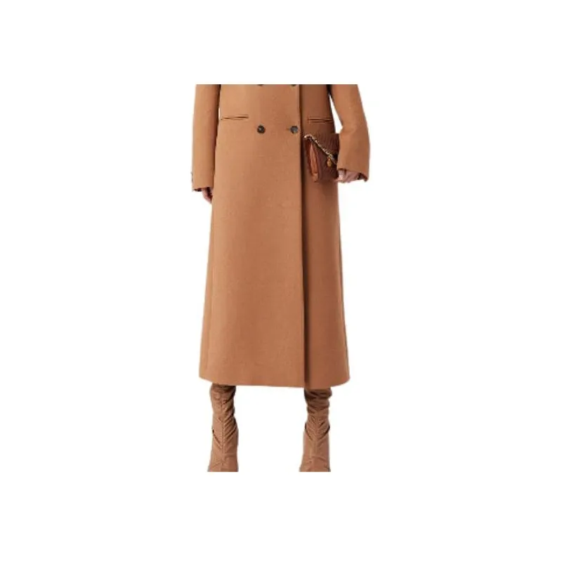Stella McCartney Double Breasted Longline Coat-4