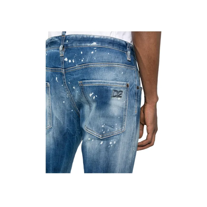 DSQUARED 2 Medium Kinky Wash Super Twinky Jeans-4