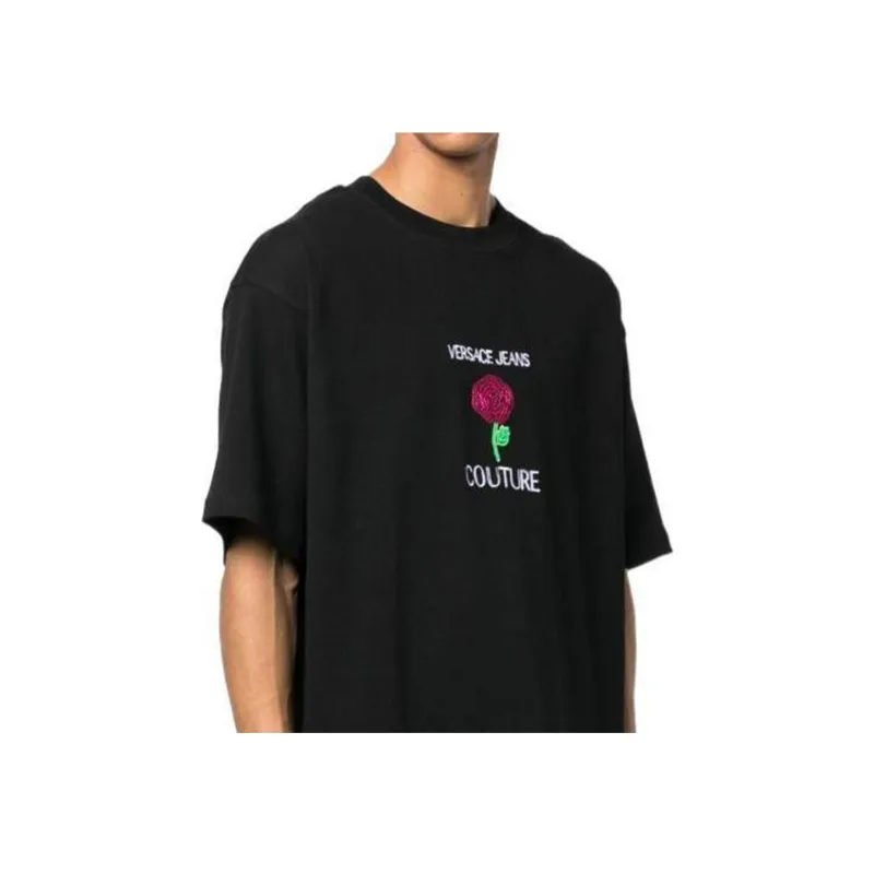 VERSACE JEANS SS23 T Shirt Men's Black-6