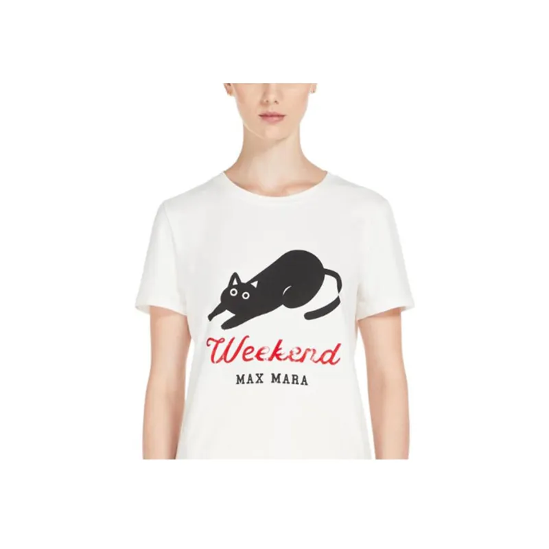 WEEKEND MaxMara T Shirt Women's White-3