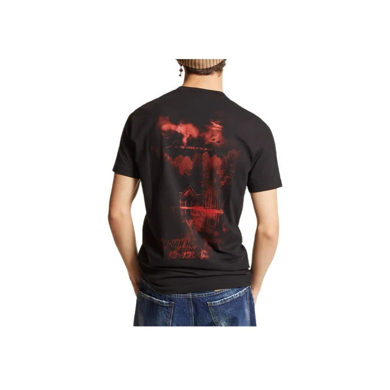DSQUARED 2 Graphic-print Cotton T-shirt-3