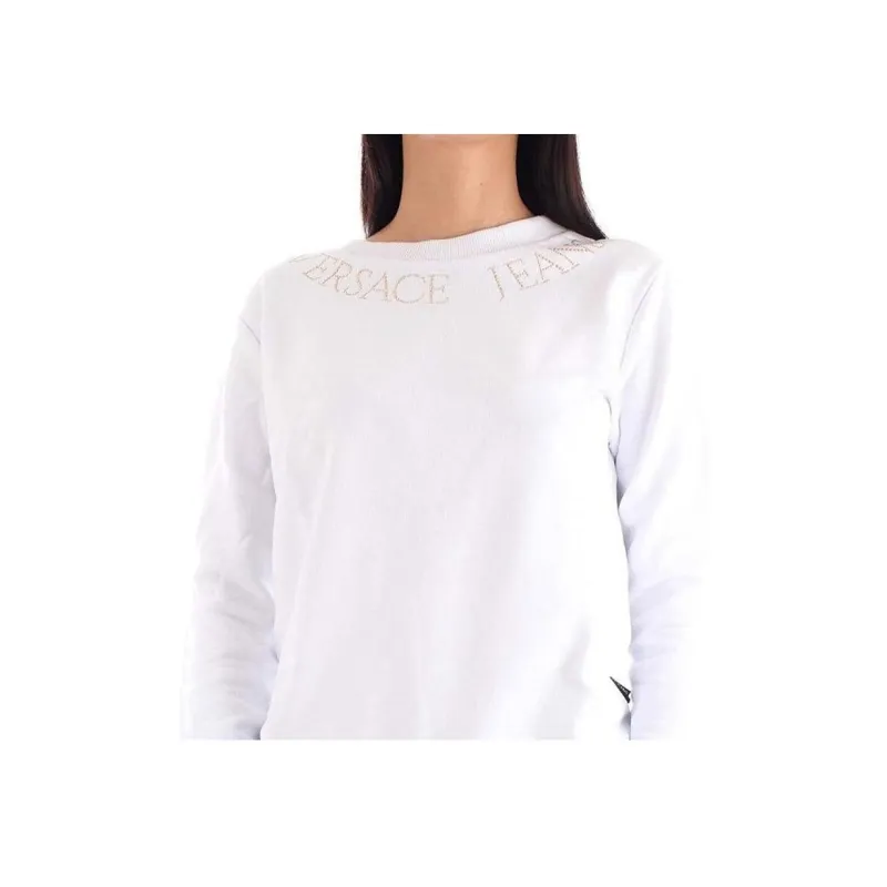 VERSACE JEANS Sweatshirt Women's White-4