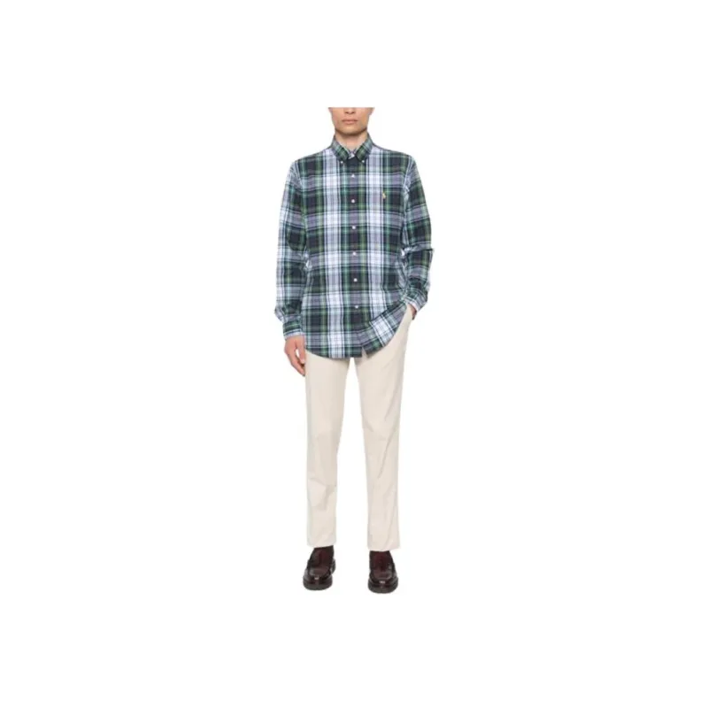 Polo Ralph Lauren Polo Pony Embroidered Checked Shirt-1