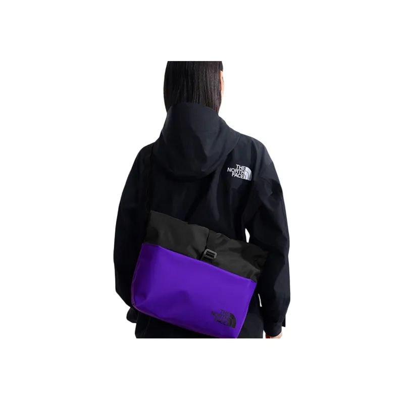 THE NORTH FACE Fabric Messenger Bag, Crossbody Bag, Shoulder Bag Regular Unisex Summit Purple-3