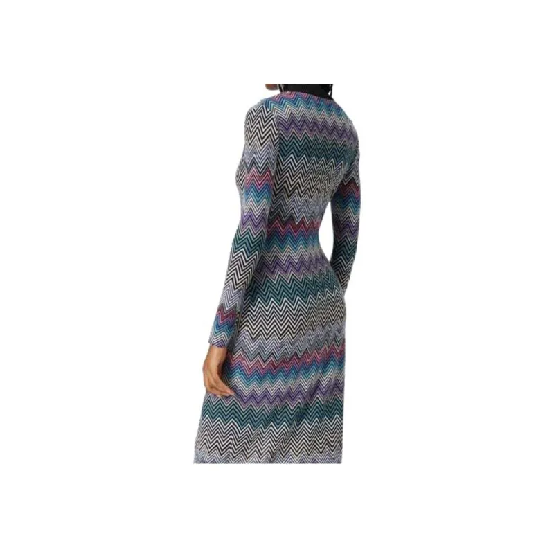 MISSONI Patterned Knitted Coat-5