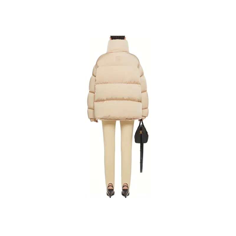 GIVENCHY FW23 Puffer Jacket Women's Beige Yellow-2