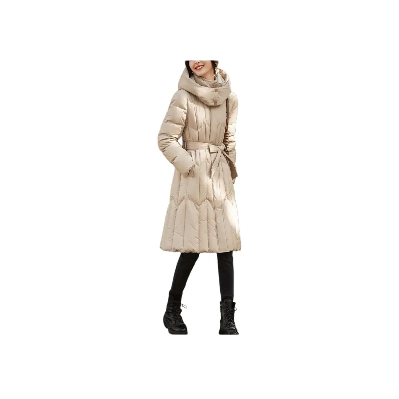 Mo Han Yi Mei Down Jacket Women's Khaki-2