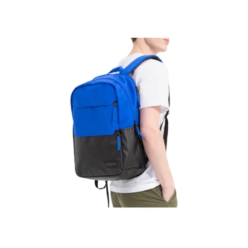 JanSport Polyester Backpack Medium Size Unisex Blue-1