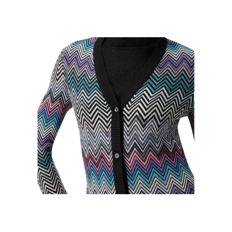 MISSONI Patterned Knitted Coat-4
