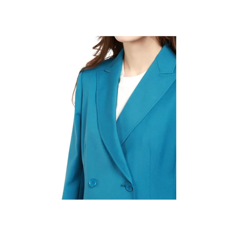 MaxMara Double Breasted Long Sleeved Blazer-5