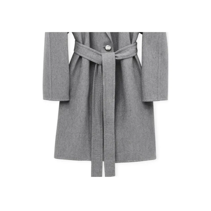 LOEWE SS25 Women's Pre Selection Collection Coat Women's Gray-5