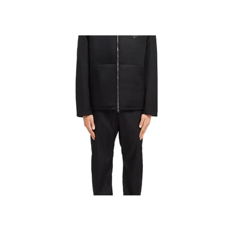 PRADA Puffer Jacket Men's Black-3