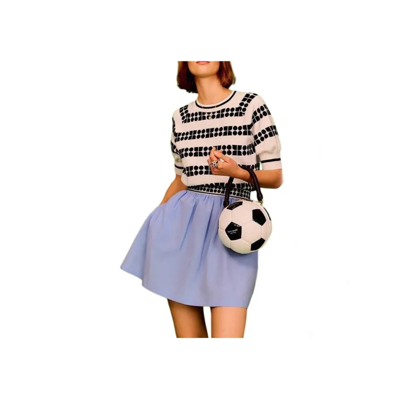 Kate Spade SS24 Casual Short Skirts Women's Blue-3