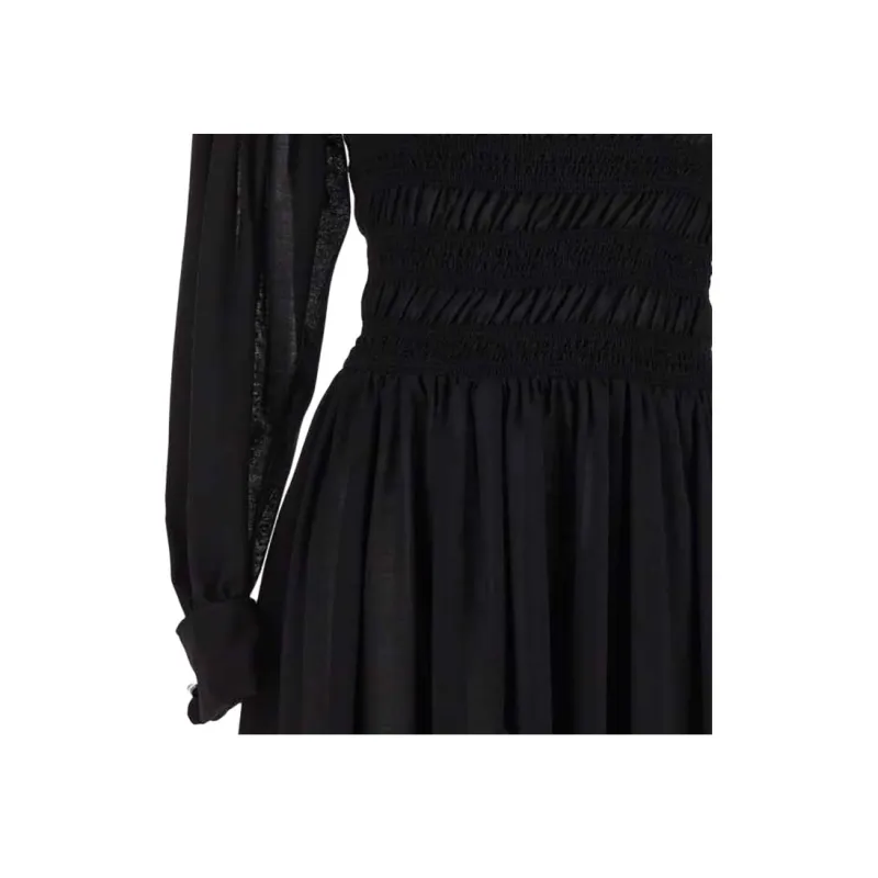 MaxMara Off Shoulder Long Sleeved Dress-5