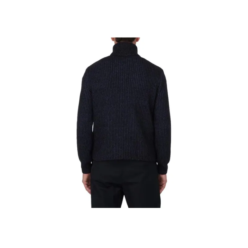 Moncler Zip-Up Logo Patch Padded Cardigan-4