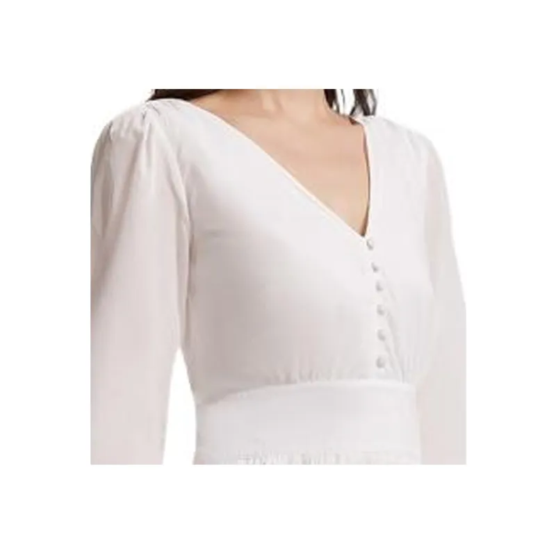 MICHAEL KORS Long Sleeved Dresses Women's White-6