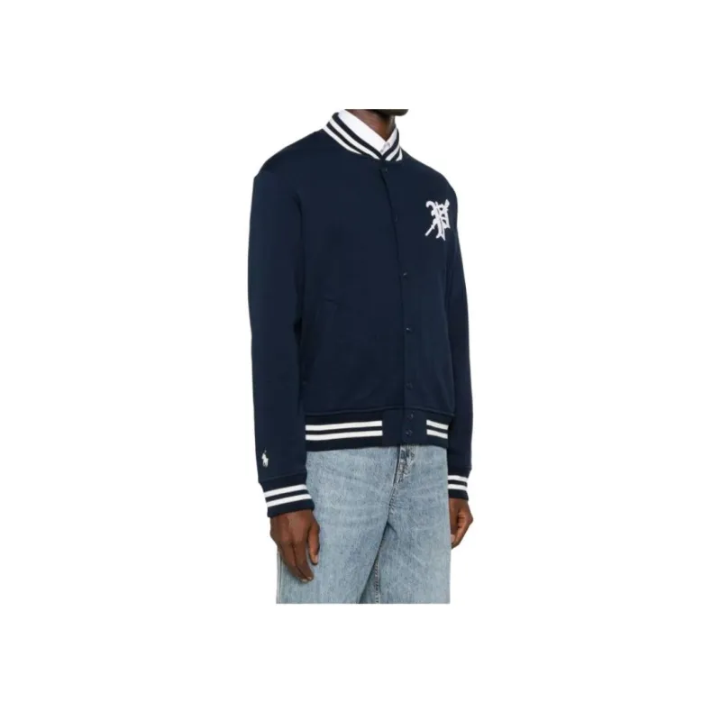 Polo Ralph Lauren Logo patch Bomber Jacket-3