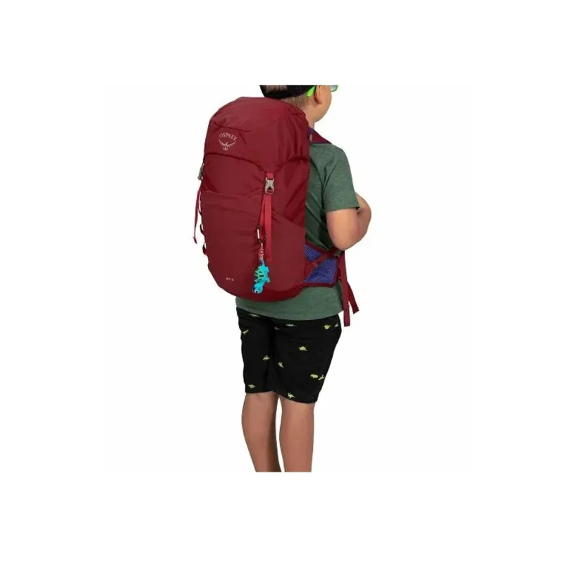 OSPREY Nylon Outdoor Hiking Bag Backpacks Women's Red-4
