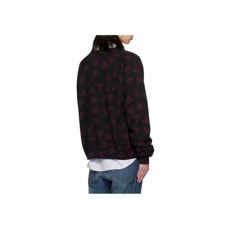 Vivienne Westwood All Over Orb Printed Crewneck Sweatshirt-3