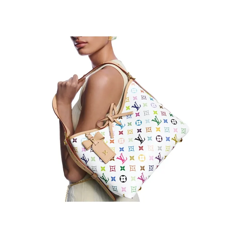 LOUIS VUITTON X Takashi Murakami CarryAll Pm White Multicolored-4