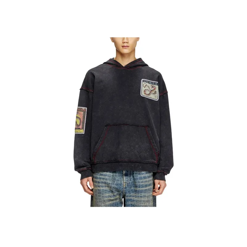 DIESEL New Year Of The Snake Capsule Hoodie-1