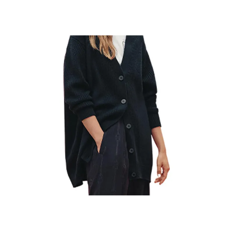 HERMES SS23 Cashmere Sweaters Women's Navy-2