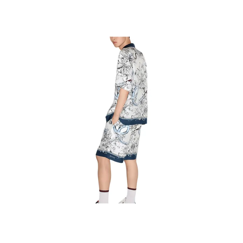 GUCCI SS25 Casual Shorts Men's White-2
