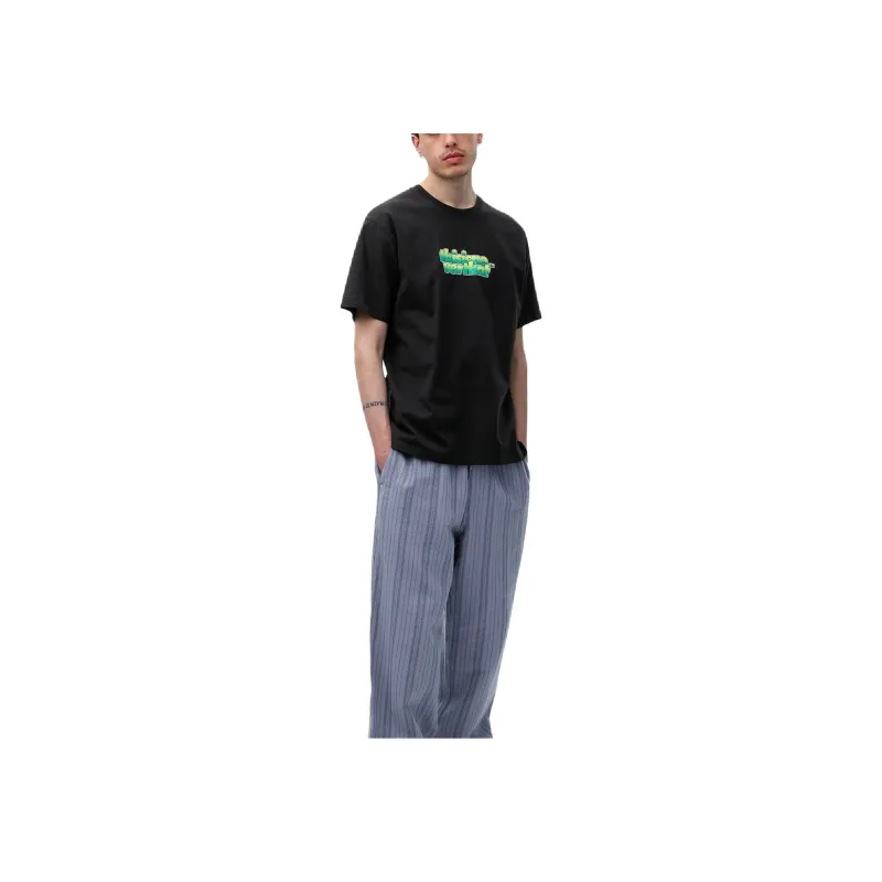 Thisisneverthat SS24 Gradient OL Logo Tee Off T Shirt Unisex Black-2