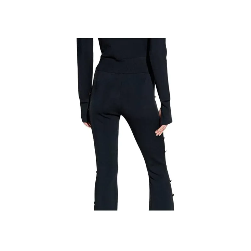 VERSACE JEANS COUTURE Button Detail Flare Pants-5