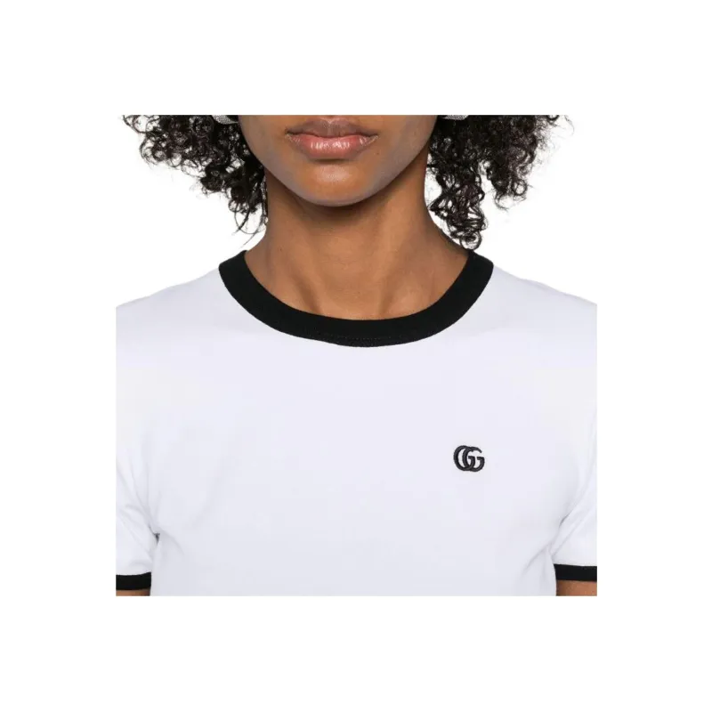 GUCCI Cotton Jersey T shirt-4