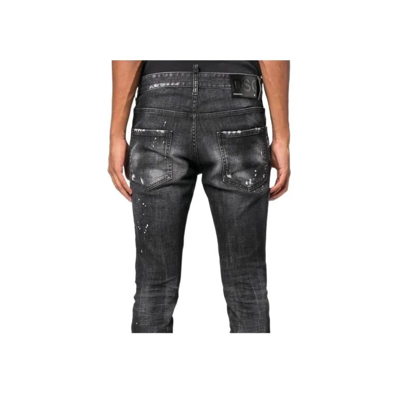 DSQUARED 2 Distressed Skinny Jeans-5
