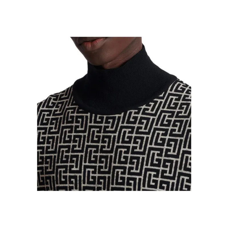 BALMAIN Sweaters Men Black-5